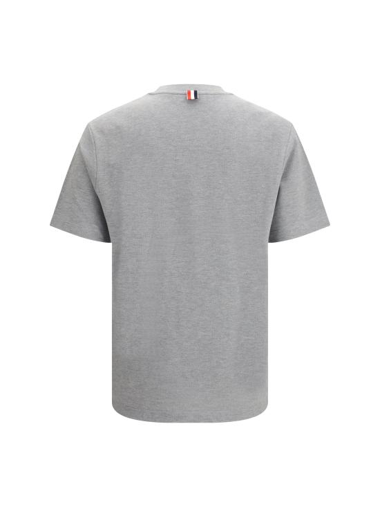 26FW 톰브라운 클래식 피케 4바 티 MJS123A00050 055 GRAY - THOM BROWNE