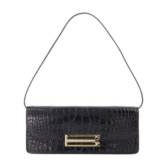 26FW 빅토리아 베컴 클러치/파우치 VIC026005 BLACK