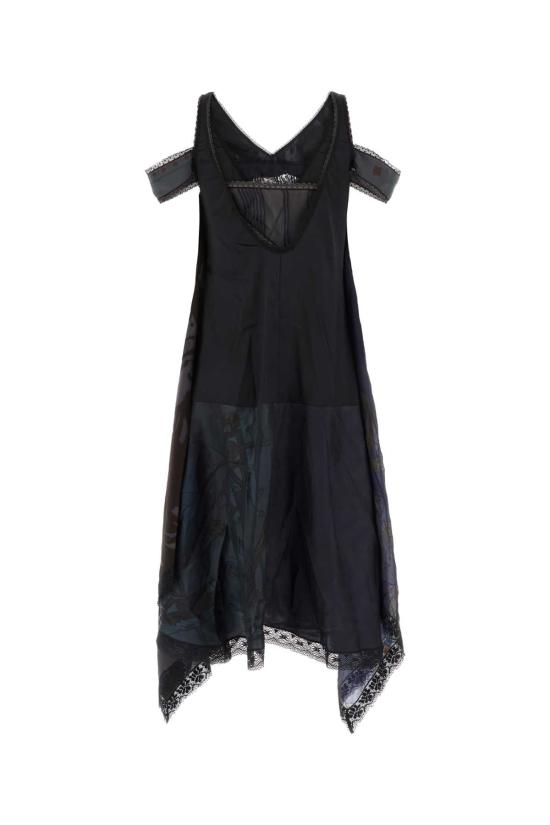  마린세르 원피스 D181SS23WUWOVSE0001 00 NAVY - MARINE SERRE