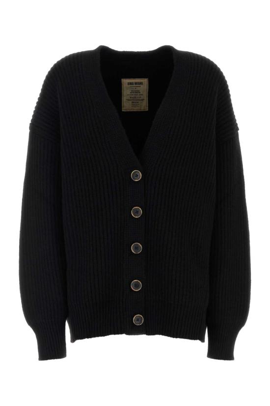 25FW 우마 왕 니트웨어 UK7146 UW900 BLACK