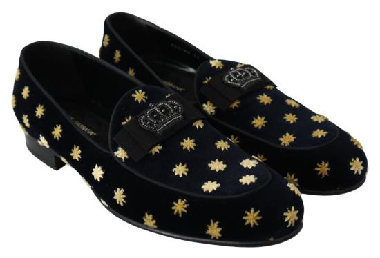  돌체앤가바나 뮬/슬리퍼 MV3485 NAVY - DOLCE & GABBANA