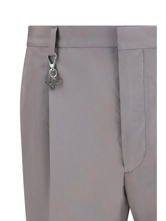 26SS 프라다 테일러드 코튼 팬츠 UP0419SOOO1XV2 F0SU4 GRAY - PRADA