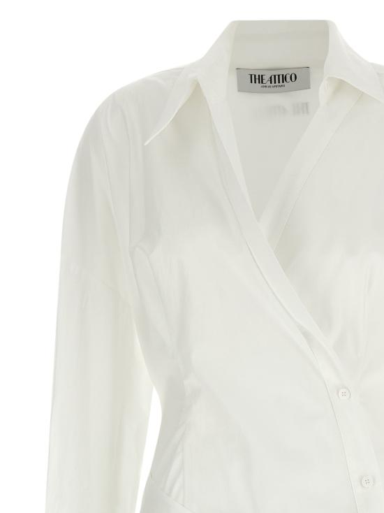 26SS 디 아티코 원피스 TH326250BM WHITE - THE ATTICO