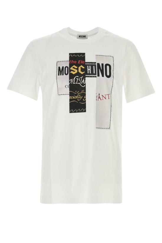 26FW 모스키노 탑 262ZZ07315241 1001 WHITE