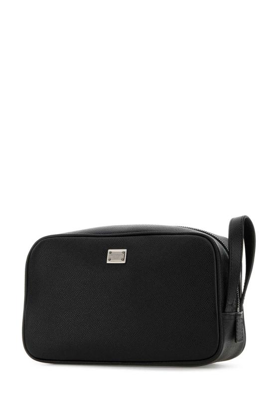 26SS 돌체앤가바나 Sicily calfskin necessaire 파우치 BT3310BG662 80999 BLACK - DOLCE & GABBANA