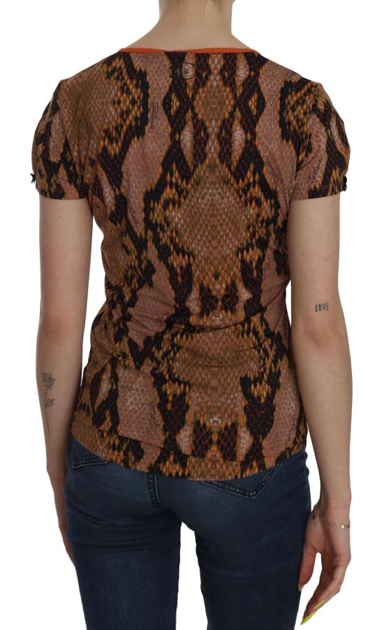  저스트까발리 폴로 티셔츠 TSH3765 BROWN