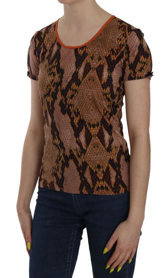  저스트까발리 폴로 티셔츠 TSH3765 BROWN - JUST CAVALLI
