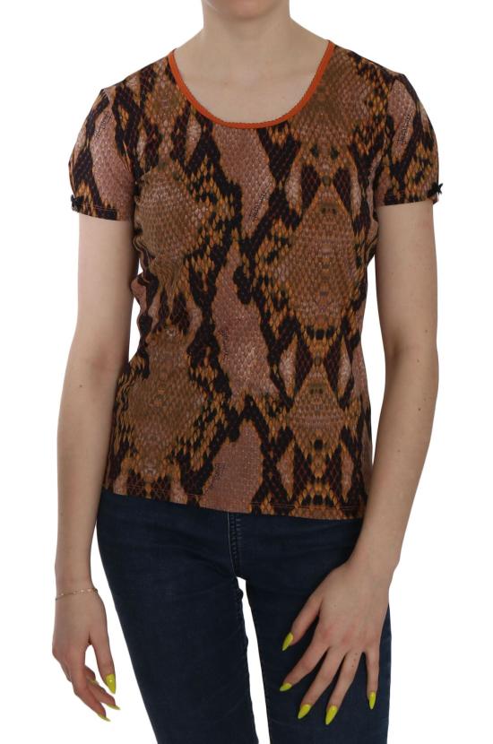  저스트까발리 폴로 티셔츠 TSH3765 BROWN - JUST CAVALLI