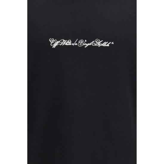  오프화이트 긴팔 티셔츠 OF44MBA054S26F0010010001BB BLACK - OFF WHITE