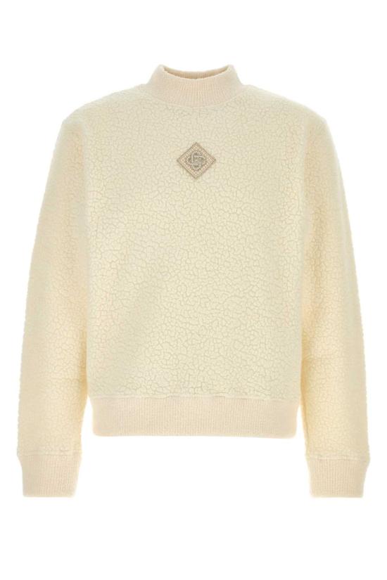  카사블랑카 긴팔 티셔츠 MAW25JTP43801 OFFWHITE BEIGE