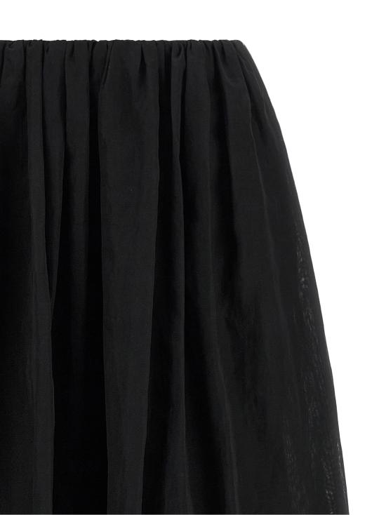 26SS 브루넬로 쿠치넬리 스커트 BR334968BM BLACK - BRUNELLO CUCINELLI