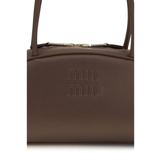 26FW 미우미우 아르카디 마테라쎄 나파 가죽 백 MI5BB193VOOO2CRWF0NBLBB BROWN - MIU MIU