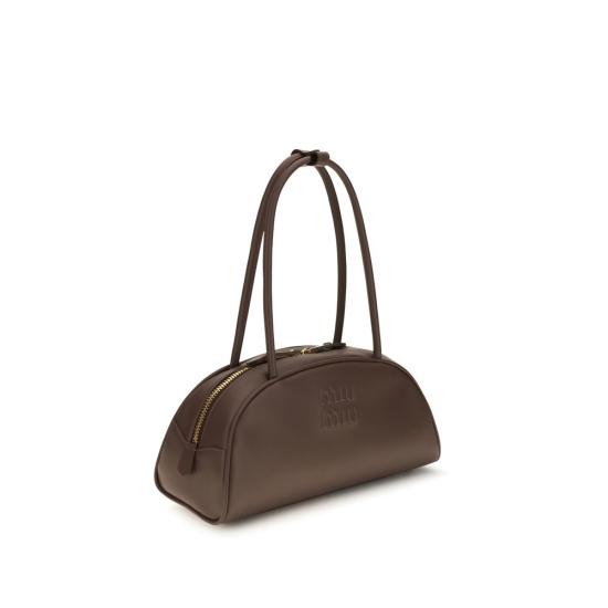 26FW 미우미우 아르카디 마테라쎄 나파 가죽 백 MI5BB193VOOO2CRWF0NBLBB BROWN - MIU MIU