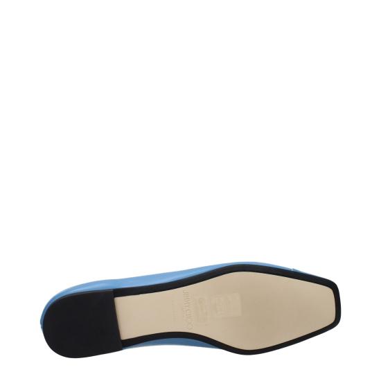  지미추 플랫 슈즈 JI15553230799113BT BLUE - JIMMY CHOO
