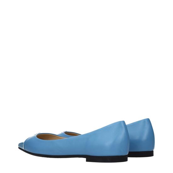  지미추 플랫 슈즈 JI15553230799113BT BLUE - JIMMY CHOO