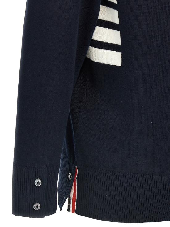  톰브라운 가디건 TH301783BM NAVY - THOM BROWNE