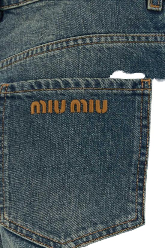 26FW 미우미우 데님 팬츠 GWP616SOOO1O6K F0008 BLUE - MIU MIU