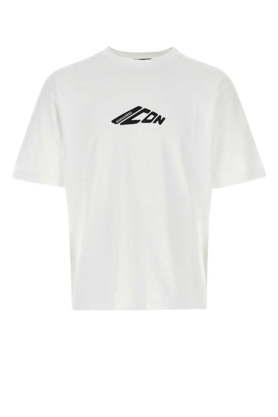  디스퀘어드2 탑 S79GC0096D20033 100 WHITE
