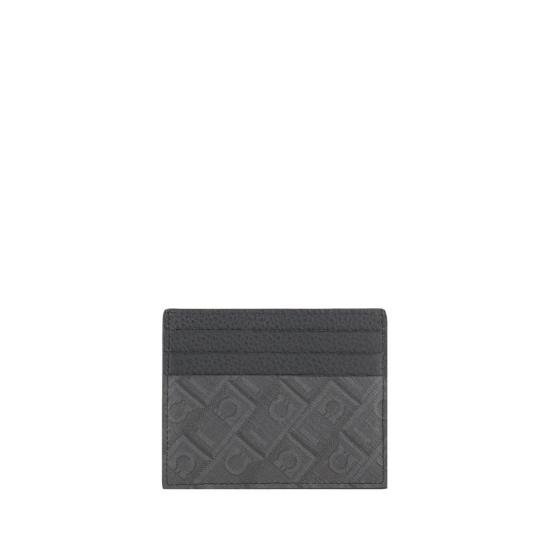 26FW 살바토레 페라가모 명함지갑 FE780321001BB GRAY - SALVATORE FERRAGAMO