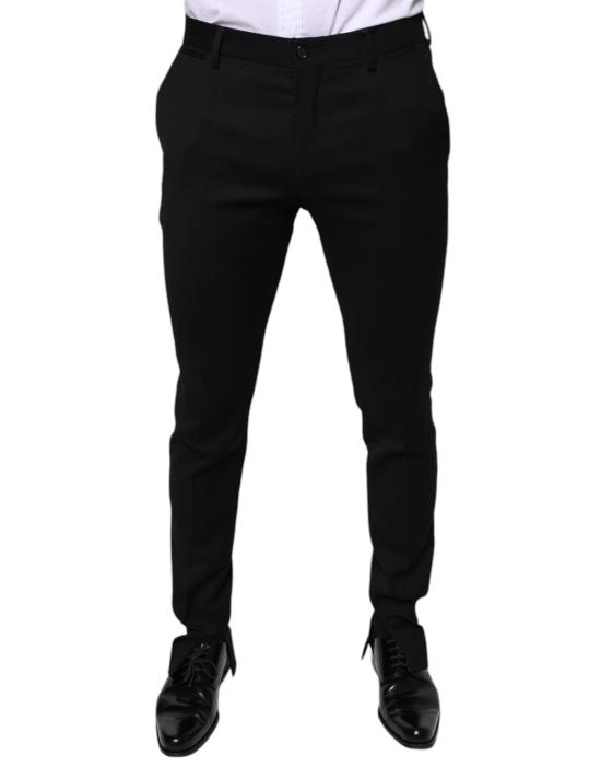  돌체앤가바나 스트레이트 팬츠 PAN75351 BLACK - DOLCE & GABBANA
