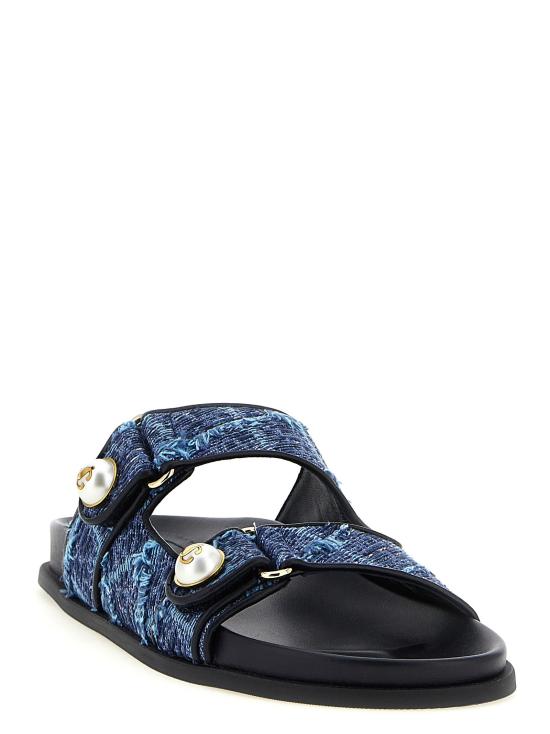 26FW 지미추 샌들 JI337927BM BLUE - JIMMY CHOO