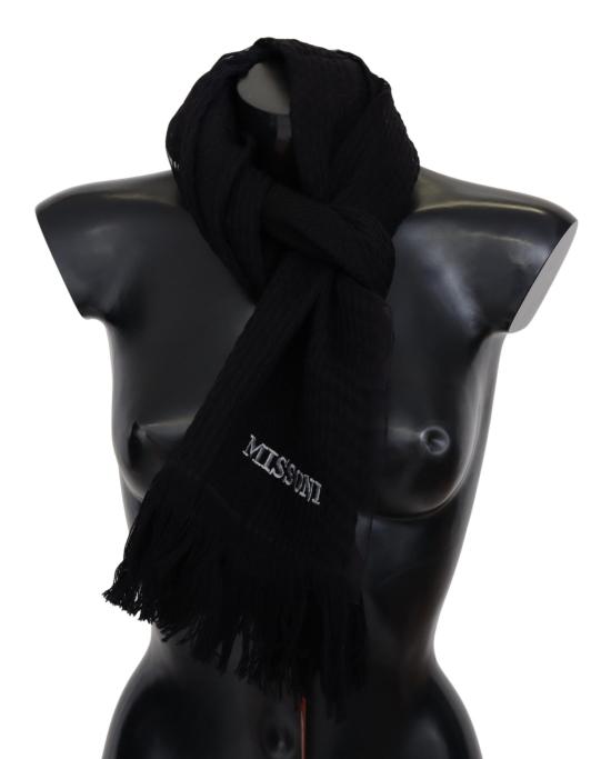  미소니 머플러/스카프 MS2077 BLACK - MISSONI