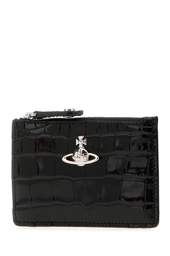 26FW 비비안웨스트우드 명함지갑 54020011WL0098 N401 BLACK - VIVIENNE WESTWOOD