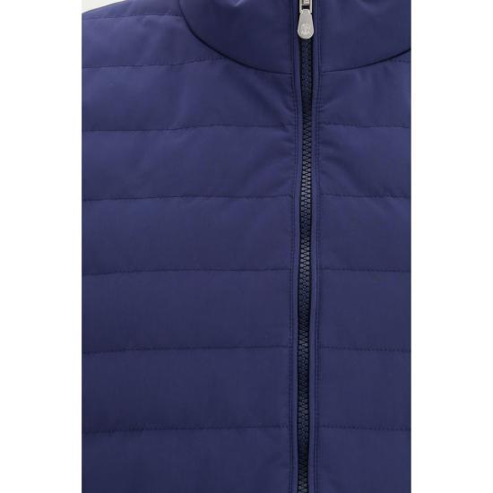 26SS 브루넬로 쿠치넬리 베스트 BRMM4791451CWG01BB NAVY - BRUNELLO CUCINELLI