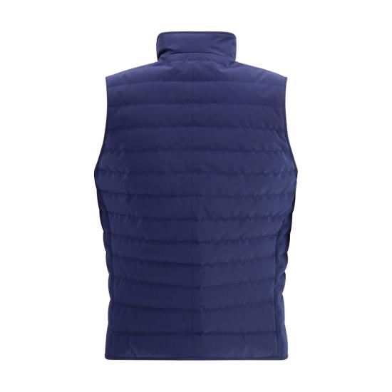 26SS 브루넬로 쿠치넬리 베스트 BRMM4791451CWG01BB NAVY - BRUNELLO CUCINELLI