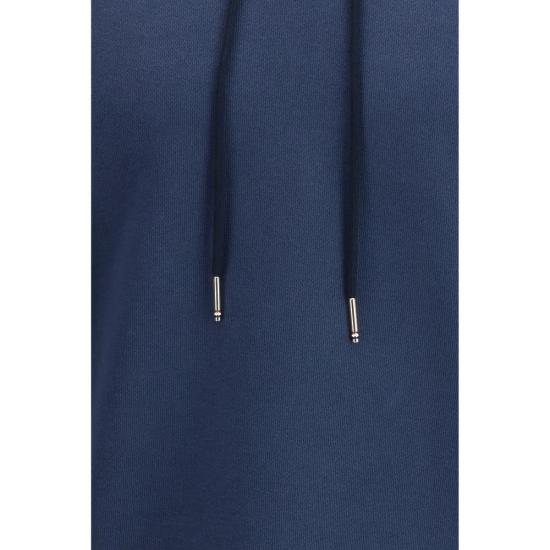 26SS 톰브라운 후드 티셔츠 THMJT556AJ0007415BB NAVY - THOM BROWNE