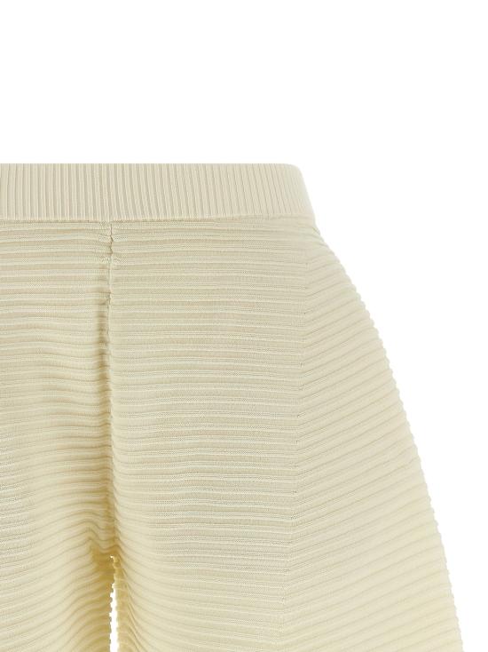 26SS 이세이 미야케 팬츠 IS334602BM WHITE - ISSEY MIYAKE