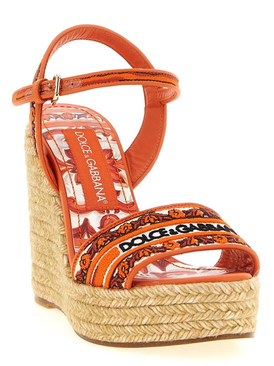 26FW 돌체앤가바나 힐/펌프스 DO336783BM ORANGE - DOLCE & GABBANA
