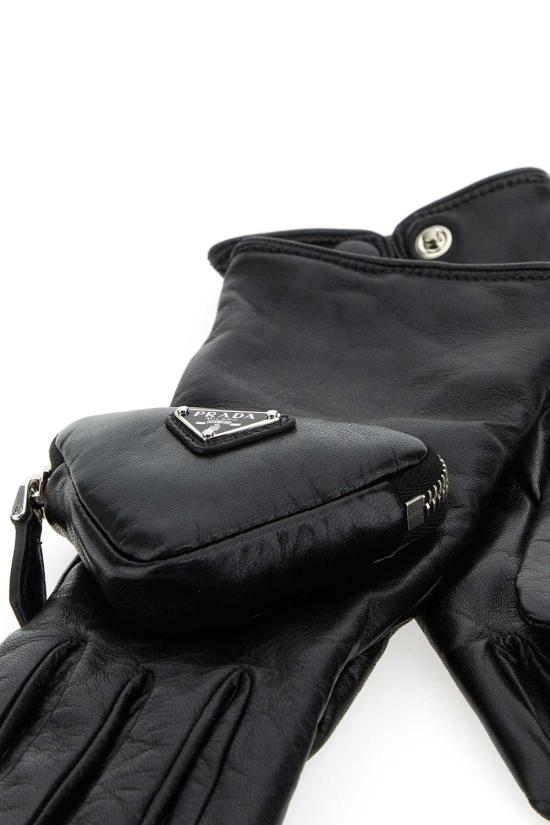 25FW 프라다 장갑 1GG1412DWZ F0002 BLACK - PRADA