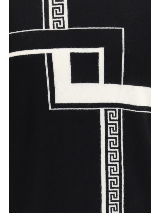 26FW 베르사체 스웨터 10267971A19057 1B000 BLACK - VERSACE