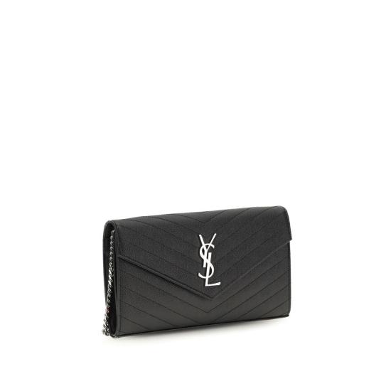 26FW 생로랑 지갑 SA377828BOW021000BB BLACK - SAINT LAURENT