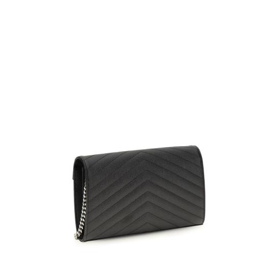 26FW 생로랑 지갑 SA377828BOW021000BB BLACK - SAINT LAURENT