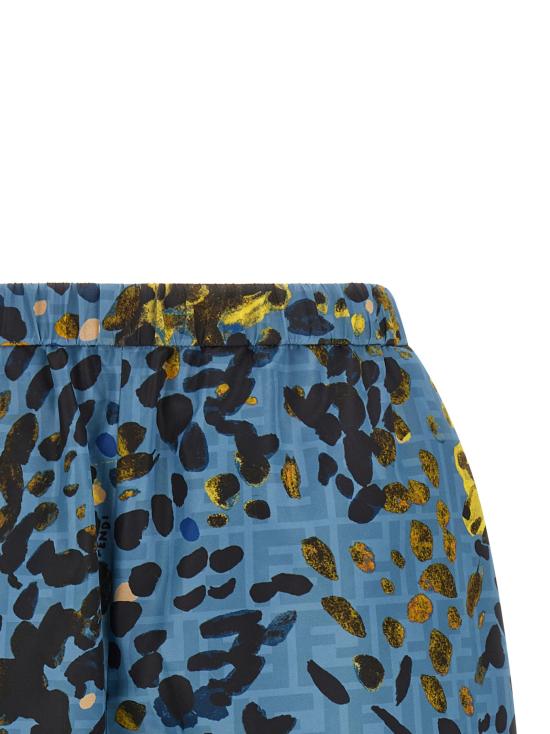 26SS 펜디 숏팬츠 FE329107BM BLUE - FENDI