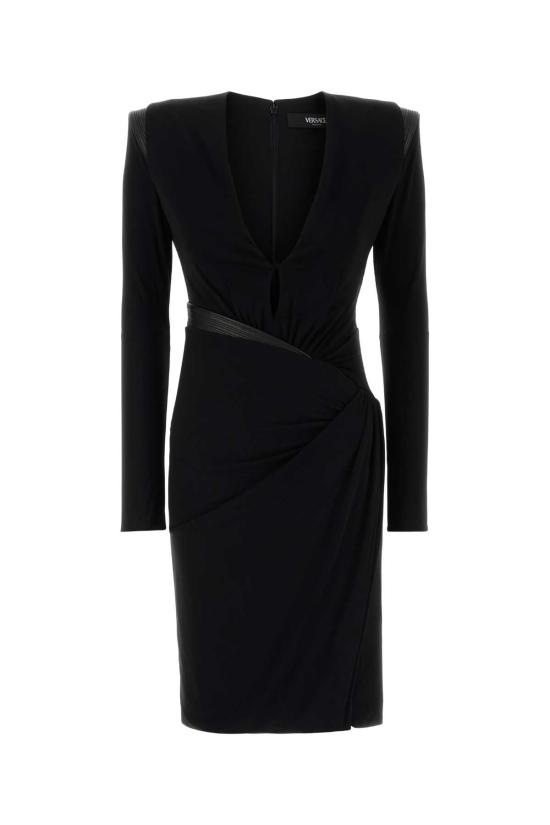 25FW 베르사체 원피스 10216231A14475 1B000 BLACK
