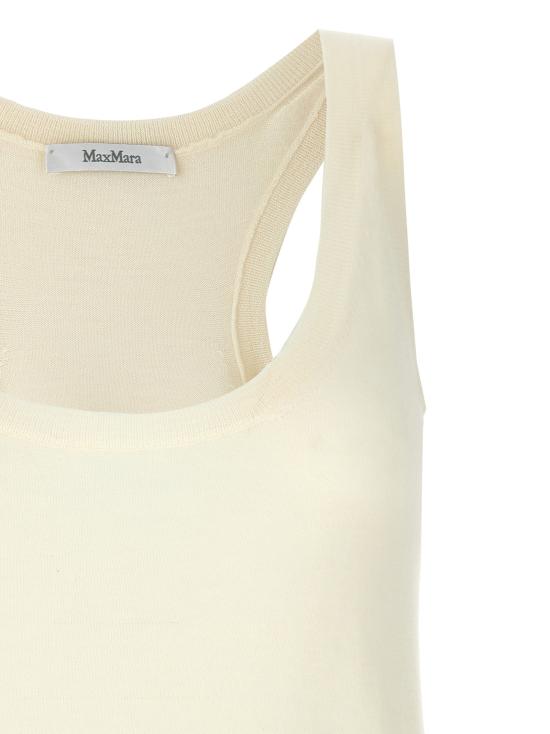  막스마라 민소매 티셔츠 MA281096BM WHITE - MAX MARA