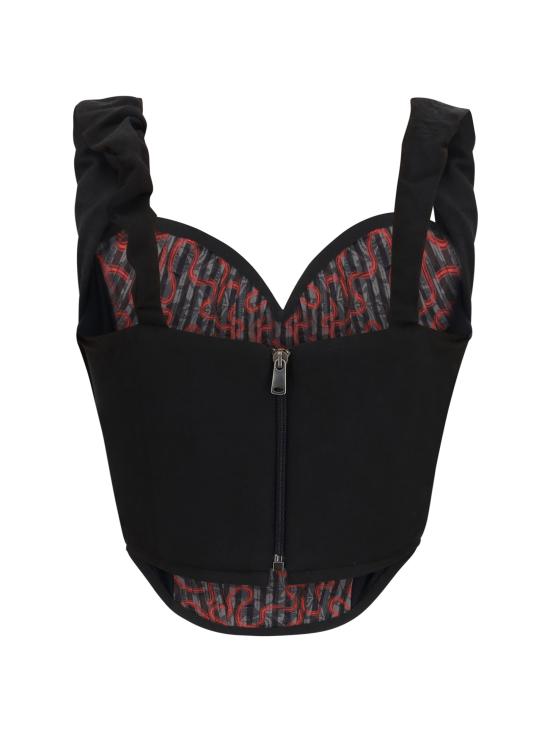 26SS 비비안웨스트우드 선데이 코르셋 탑 1503003BW01EM N405 BLACK - VIVIENNE WESTWOOD