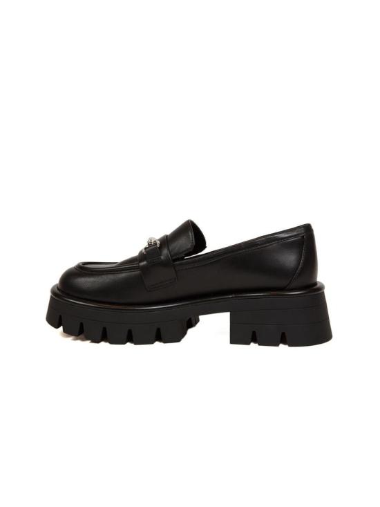  마이클 코어스 플랫 슈즈 MASTER 49S6CRFP4L BLACK Michael Kors - MICHAEL KORS