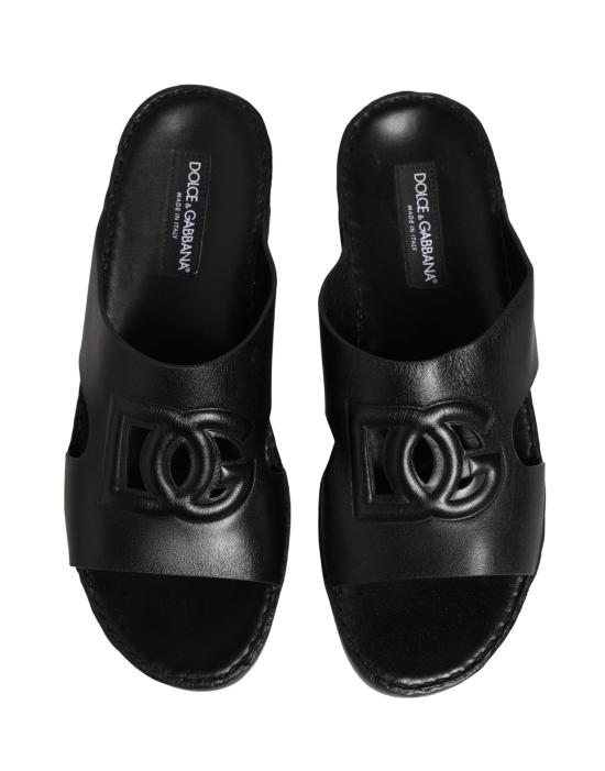  돌체앤가바나 샌들 MV8385 BLACK - DOLCE & GABBANA