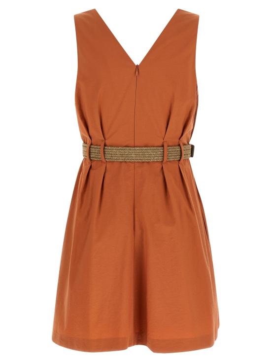 26SS 브루넬로 쿠치넬리 원피스 BR336287BM ORANGE - BRUNELLO CUCINELLI