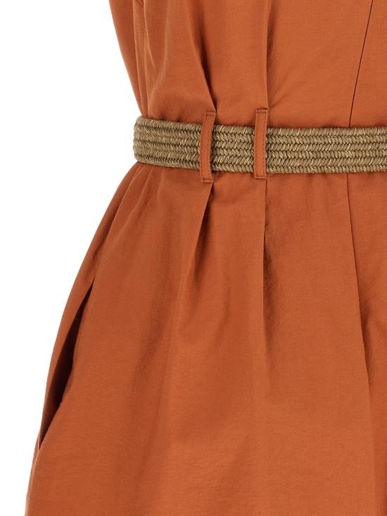 26SS 브루넬로 쿠치넬리 원피스 BR336287BM ORANGE - BRUNELLO CUCINELLI