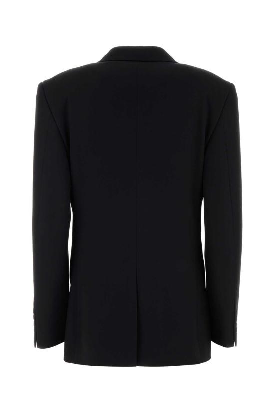 25FW 발렌시아가 스탠다드 테일러드 자켓 850772TPT07 1038 BLACK - BALENCIAGA