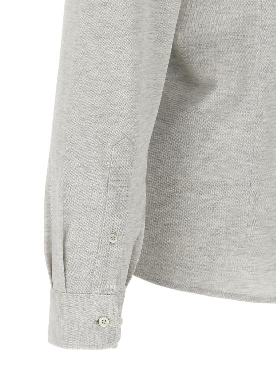26SS 브루넬로 쿠치넬리 셔츠 BR317845BM GRAY - BRUNELLO CUCINELLI