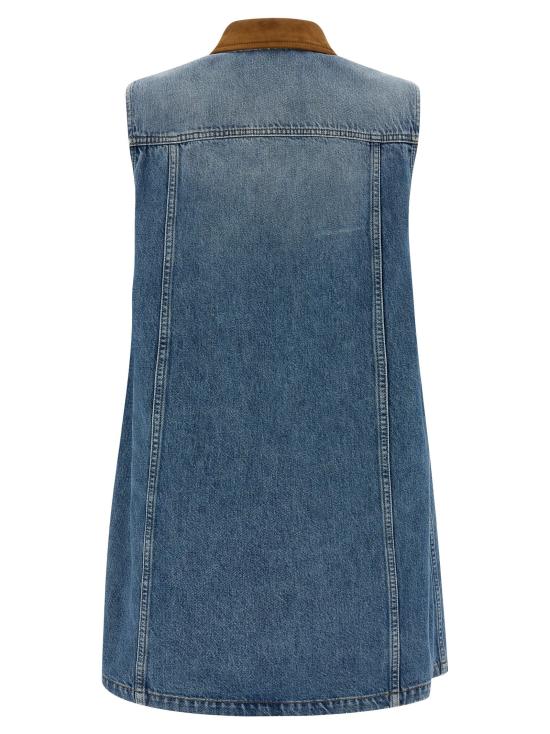 26SS 베르사체 원피스 VE328872BM BLUE - VERSACE