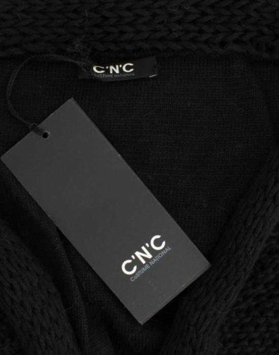  커스텀네셔널 베스트 SIG12086 BLACK - COSTUME NATIONAL