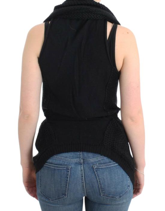  커스텀네셔널 베스트 SIG12086 BLACK - COSTUME NATIONAL