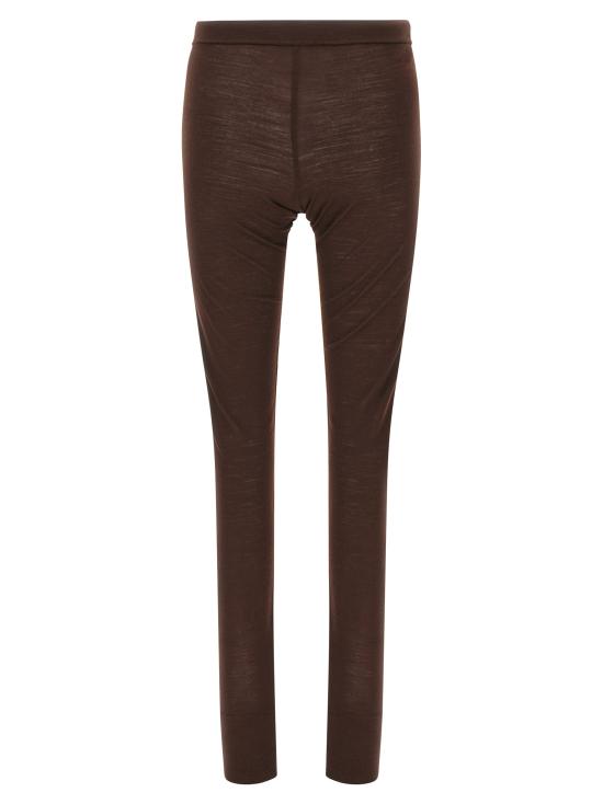 25FW 질샌더 레깅스 JI317384BM BROWN - JIL SANDER